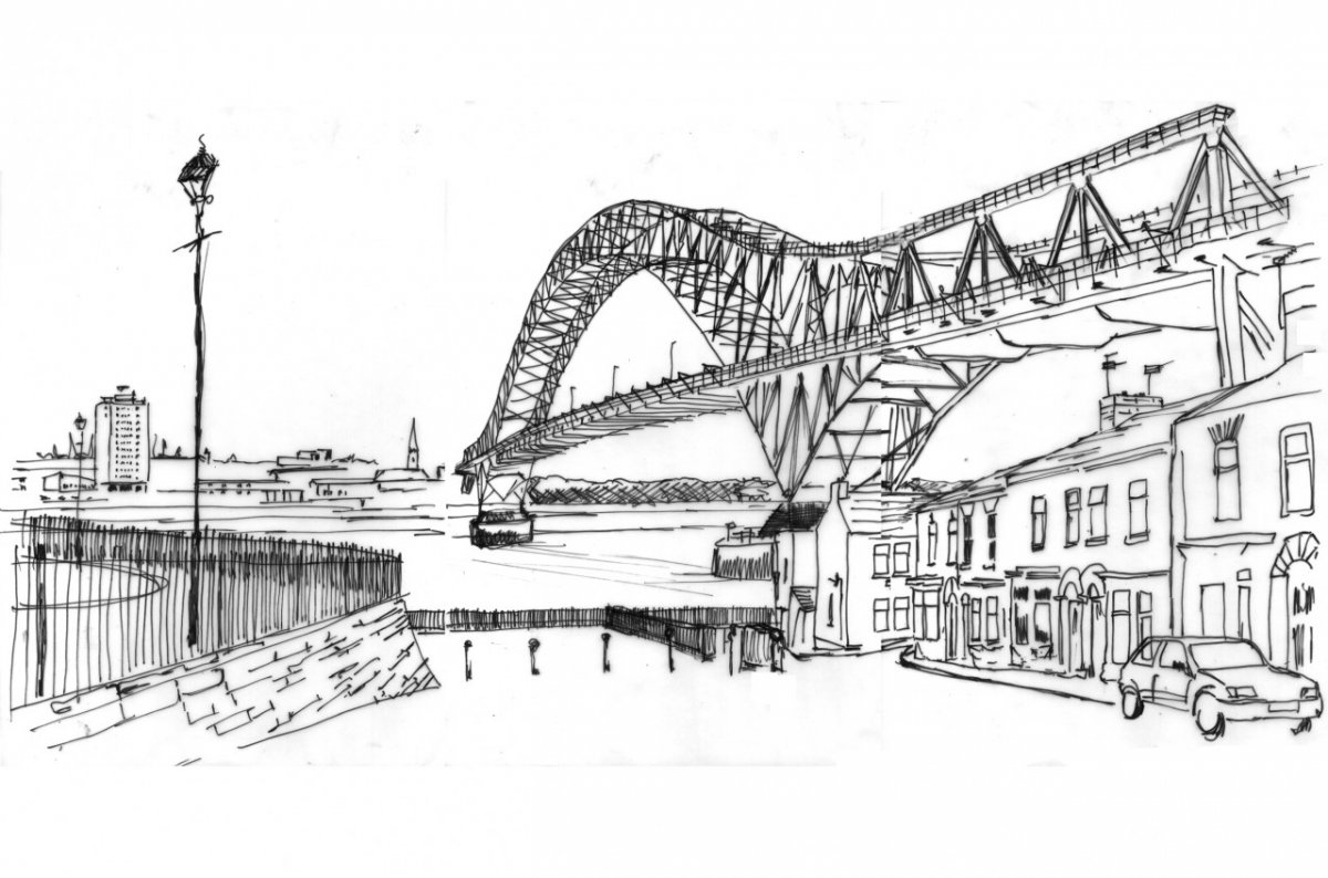 Мостовая рисунок