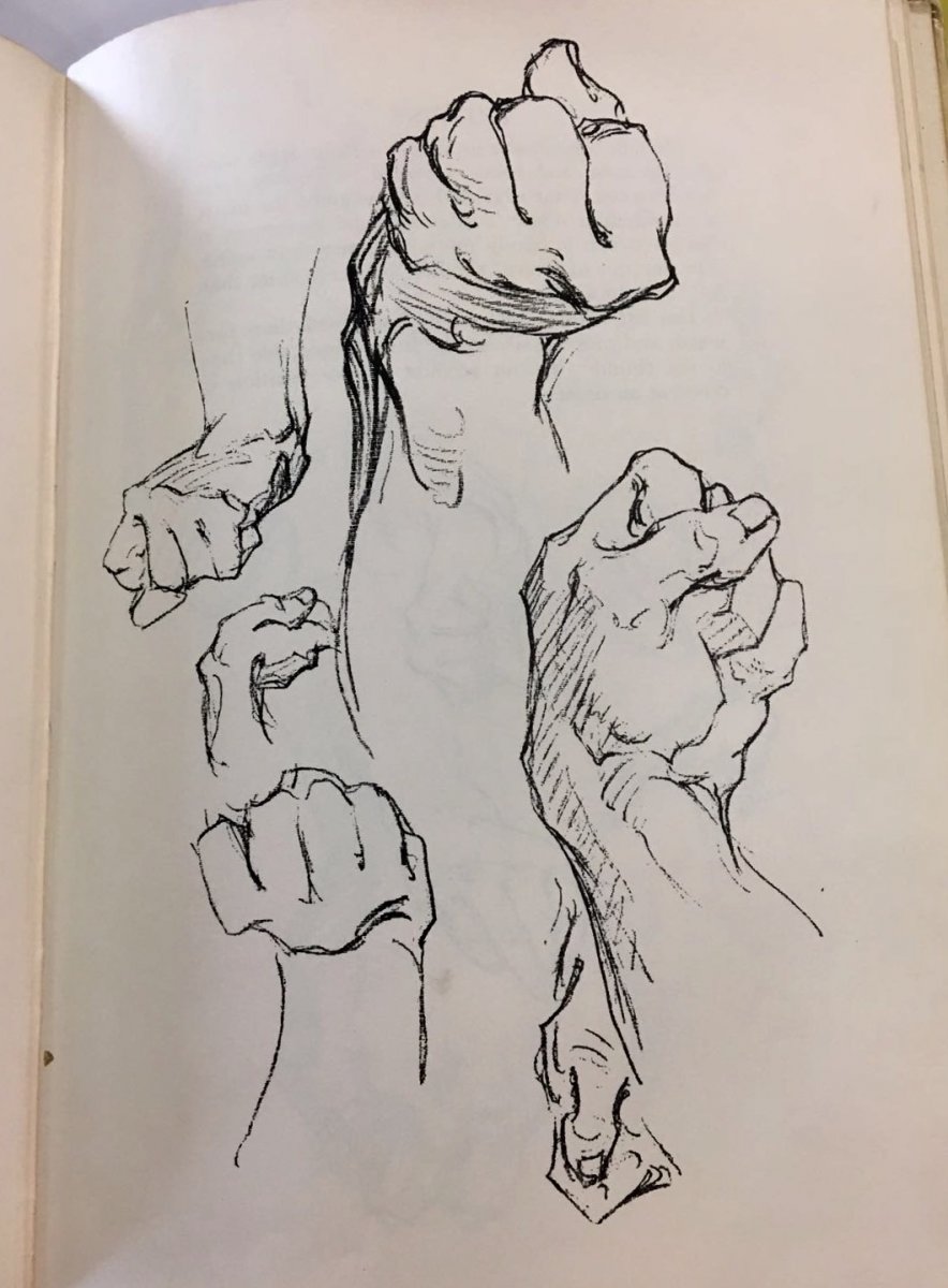 One of George. B. Bridgman's sketches