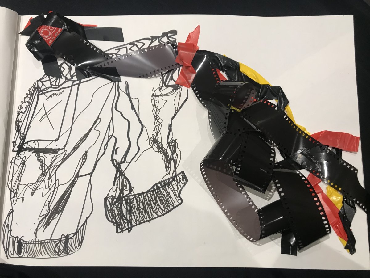 Drawing sculpture 